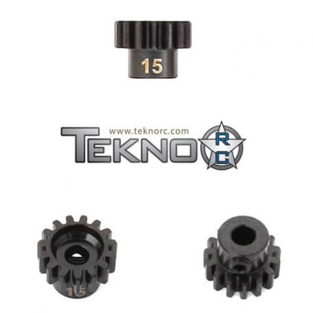 Tekno TKR4175 – M5 Pinion Gear (15t, MOD1, 5mm bore, M5 set screw)