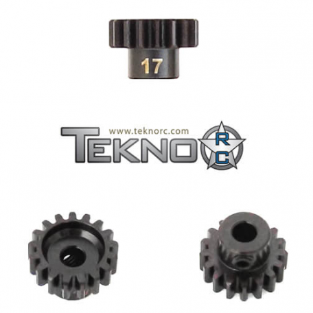 Tekno TKR4177 – M5 Pinion Gear (17t, MOD1, 5mm bore, M5 set screw)