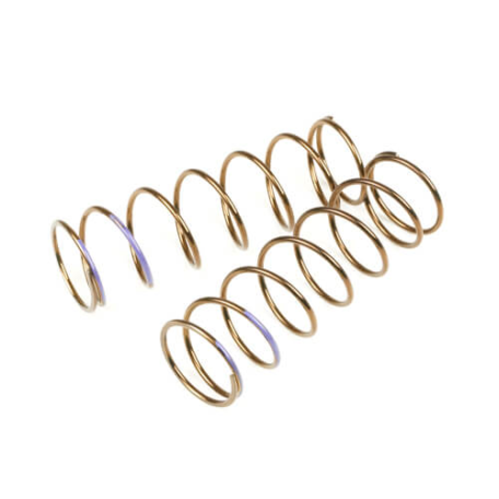 Tekno TKR8770 – LF Shock Spring Set (front, 1.6×7.75, 5.98lb/in, 75mm, purple)
