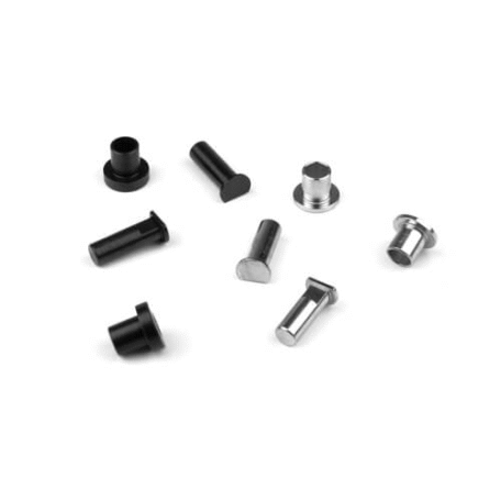 Tekno TKR9057 – Spindle Pin/Sleeve Set (short/long, EB/NB48 2.1)