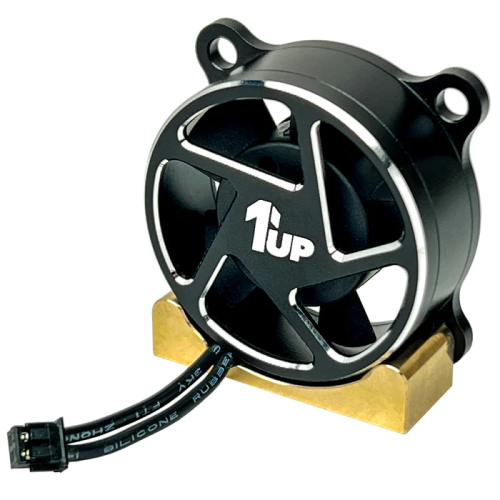 1UP RACING BRASS CHASSIS MOUNT FOR ULTRALITE HIGH-SPEED FAN 190723