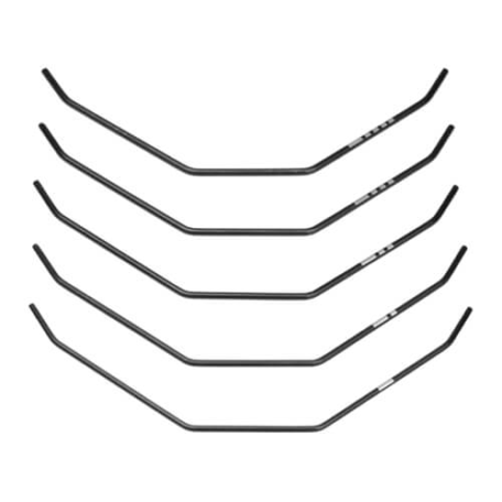 Tekno TKR6624 – Sway Bar Set (front, bars only, 1.5, 1.6, 1.7, 1.8, 1.9mm, EB410/ET410)