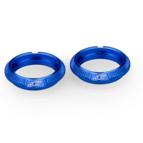 JConcepts 13mm Shock Collar, Blue, Fits AE 13mm Shock Body, 2702-1