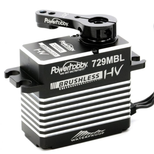 Powerhobby 729MBL HV Waterproof Brushless Steel Gear Servo PH729MBL