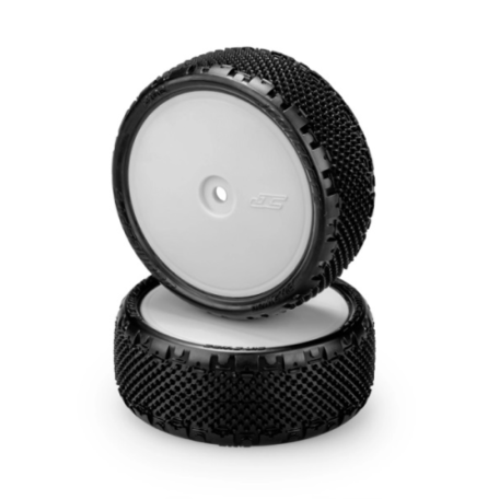 JConcepts Pin Swag 4wd Front, Pink Compound, pre-Mount on 3353W Wheels 3182-101011