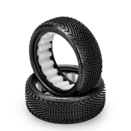 JConcepts Fuzz Bite Wide 2wd Front Tire, Pink Compound, 4061-010