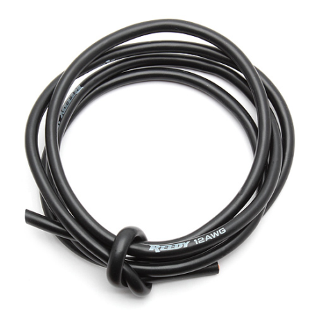Reedy Pro Silicone Wire, 12AWG Black, 647