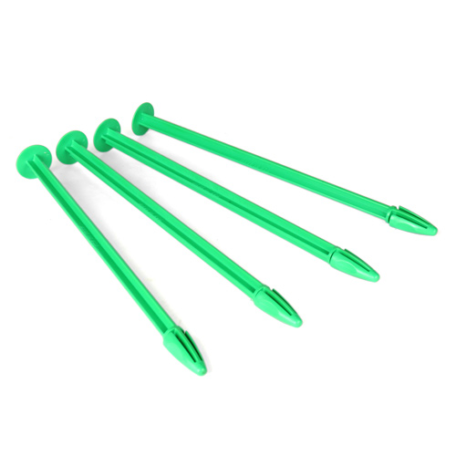 DE Racing Truggy Tire Spikes (Green) 4pcs DER-TST-G