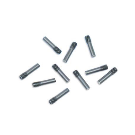 Tekno TKR1613 – M3x12mm Screw Pins (black, 10pcs)