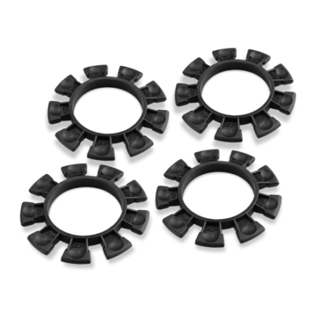 JConcepts "Satellite" Tire Glue Bands (Black) 2212-2