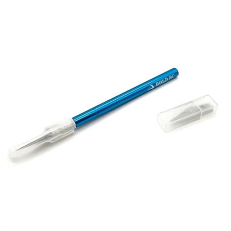 Aluminum Handle Hobby Knive with 6 #11 Blades 10500