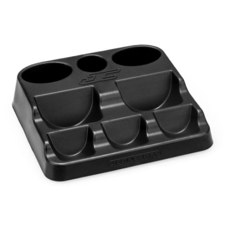 JConcepts Fluid Holding Station, Black, 2803-2