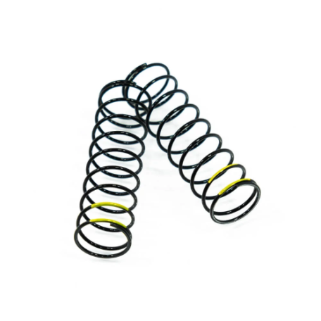 Tekno TKR6032C – Shock Spring Set (1.5 x 10.0T, 3.59lb/in, 78mm, yellow)