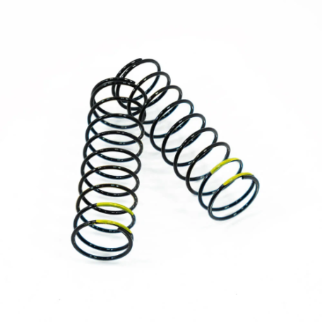Tekno TKR6032D – Shock Spring Set (1.5 x 10.0T, 3.59lb/in, 73mm, yellow)