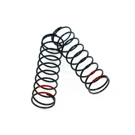 Tekno TKR6034C – Shock Spring Set (1.5 x 9.5T, 3.83lb/in, 78mm, red)