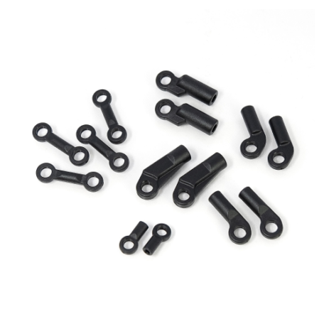 Tekno TKR9059C – Rod End Set (camber/sway bar, offset steering links, 2.x)