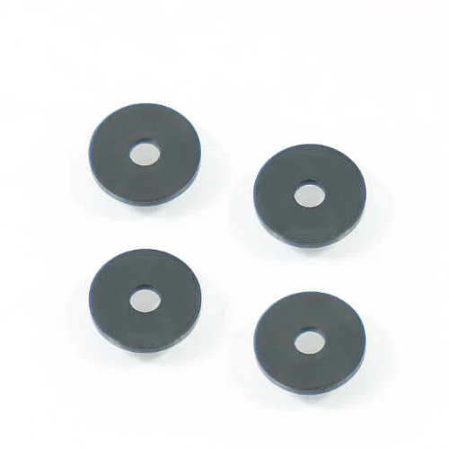 Tekno TKR1267 – M2.7×10.0x1.0mm Washer (CNC, hardened steel, black, 4pcs)