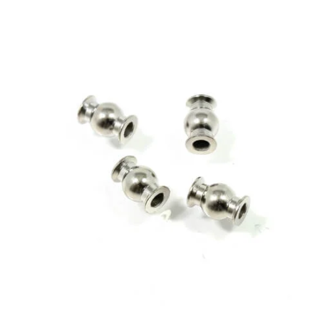 Tekno TKR8052 – Pivot Balls (6.8mm, camber, strng links, steel, centered, 4pcs)