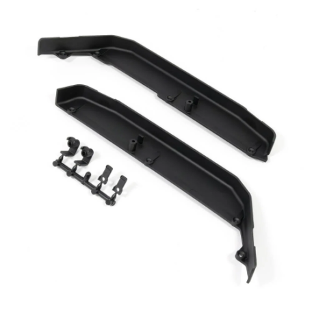 Tekno TKR9024C – Mud Guard Set (wide, L/R, EB/ET48 2.x)