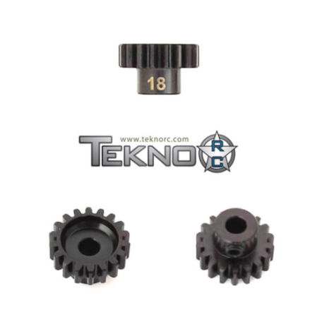 Tekno TKR4178 – M5 Pinion Gear (18t, MOD1, 5mm bore, M5 set screw)