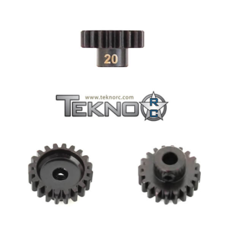 Tekno TKR4180 – M5 Pinion Gear (20t, MOD1, 5mm bore, M5 set screw)