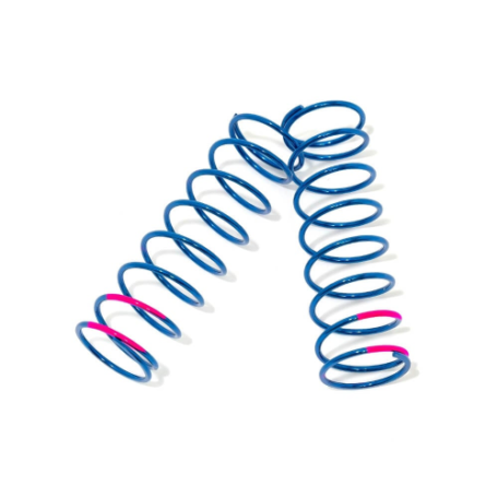 Tekno TKR6490 – Shock Spring Set (1.6 x 9.0T, 75mm, pink)
