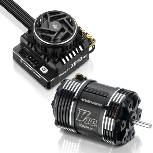 Hobbywing XR10 Pro G3 ESC + V10 G3 6.5T Modified Motor Combo, 38020449